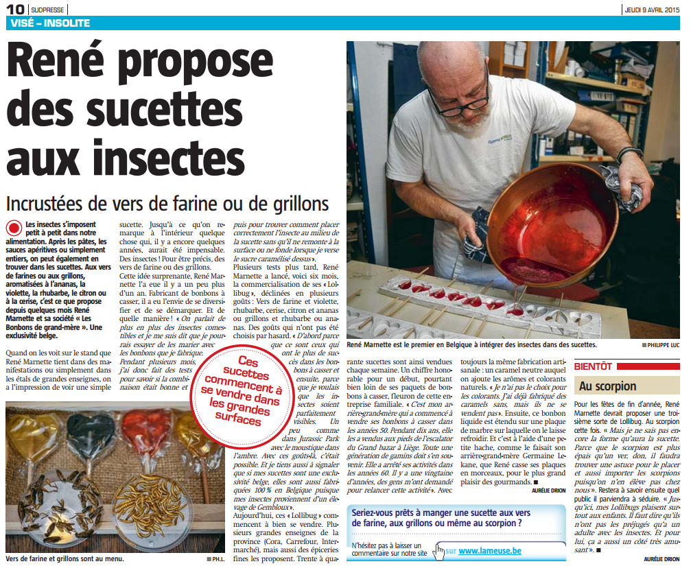 Article Sud Presse